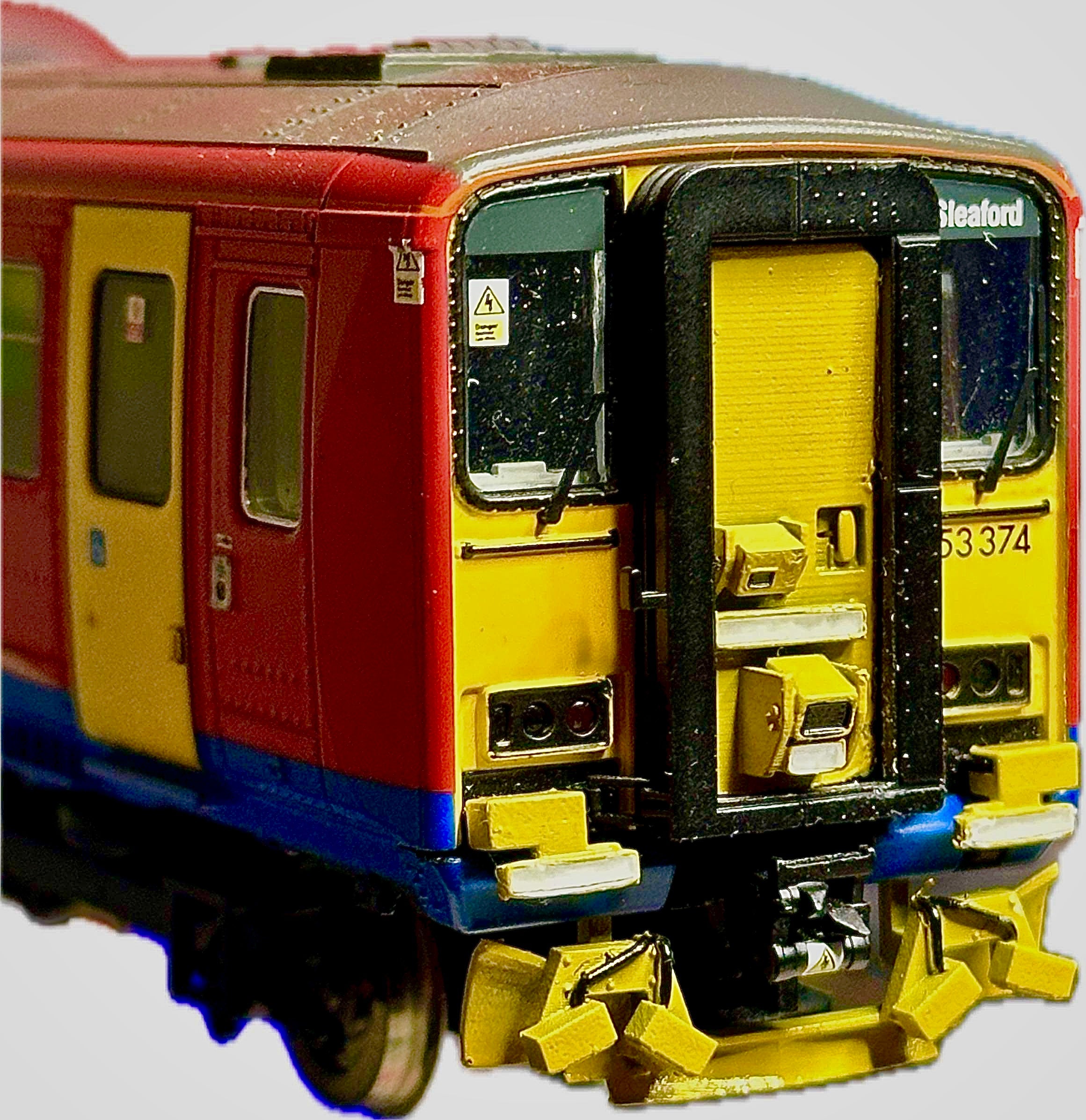 Hornby class 153 network rail uv/camera conversion kit Track3D railway parts